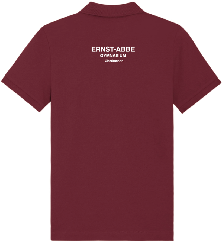 Damen-Polo-Shirt - Burgundy - Konterfei klein vorne - 2XL